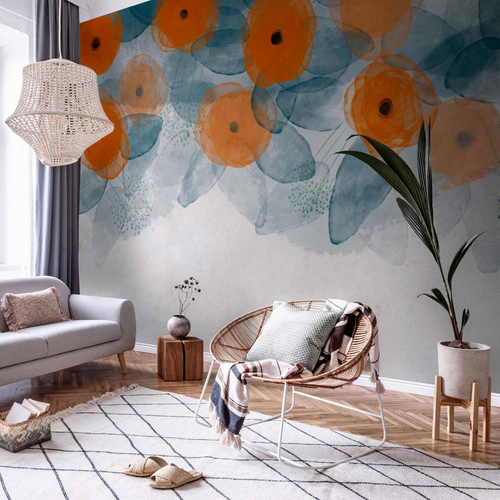 Tapet decorativ cu motive florale – Grădina viselor