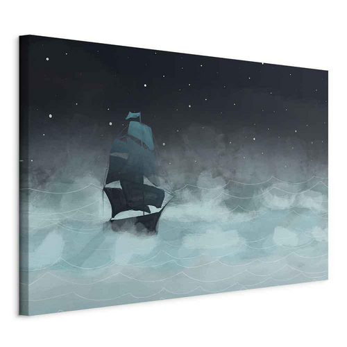 Quadro - Night Waves (1 Part) Wide - Second Variant