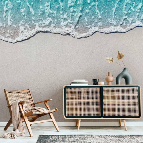 Tapet decorativ cu valuri de safir