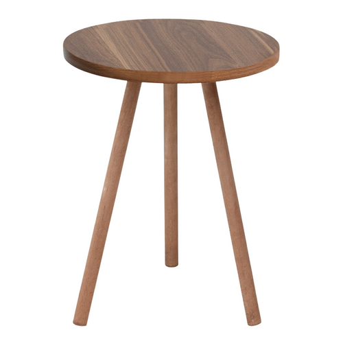 Măsuță de cafea rotundă ANDRA, finisaj nuc