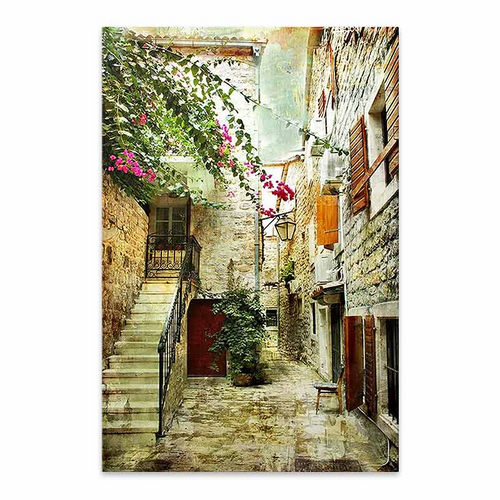 Tablou canvas Oraș vechi 40 x 60 x 3 cm