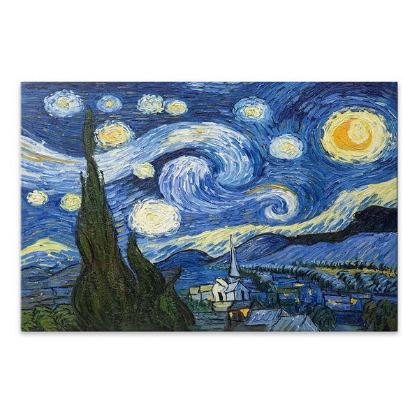 Tablou canvas decorativ „The Starry Night” 100x70x3cm
