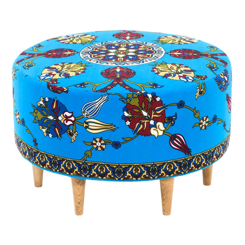 Taburet multicolor SAMIRA, 65 x 65 x 40 cm