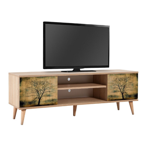 Comodă TV SILVIA Sonoma, 140 x 40 x 50 cm