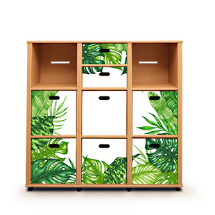 Comodă din carton AMASONIA cu sertare modulare